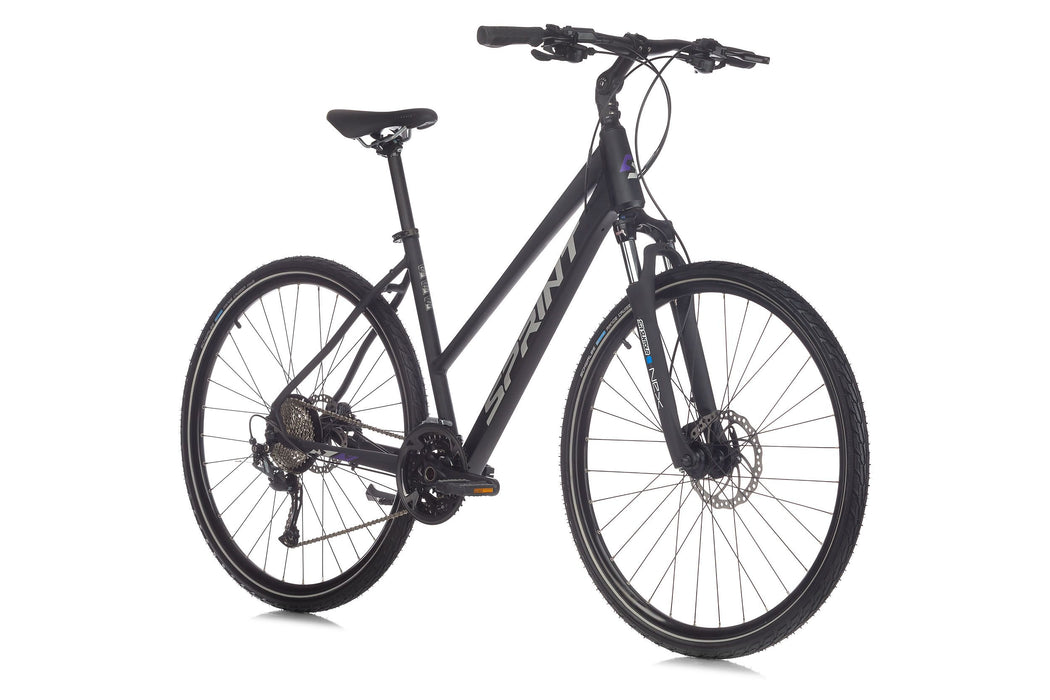 Градски велосипед Sprint - Croxer Lady, 28", 480 mm, черен