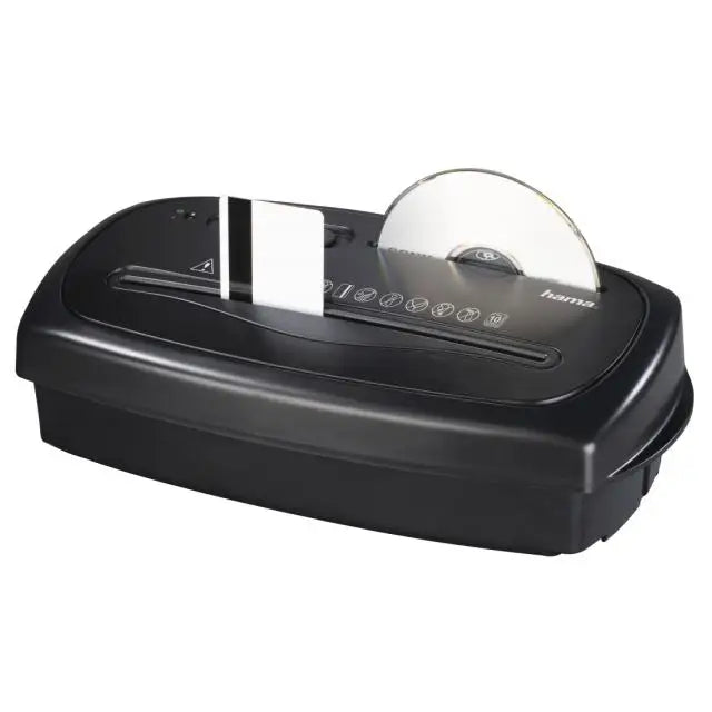 Шредер Hama Home X10CD A4 10 листа CD/DVD Черен
