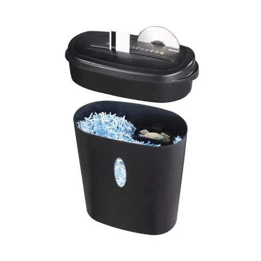 Шредер Hama Home X12CD A4 12 листа CD/DVD Черен