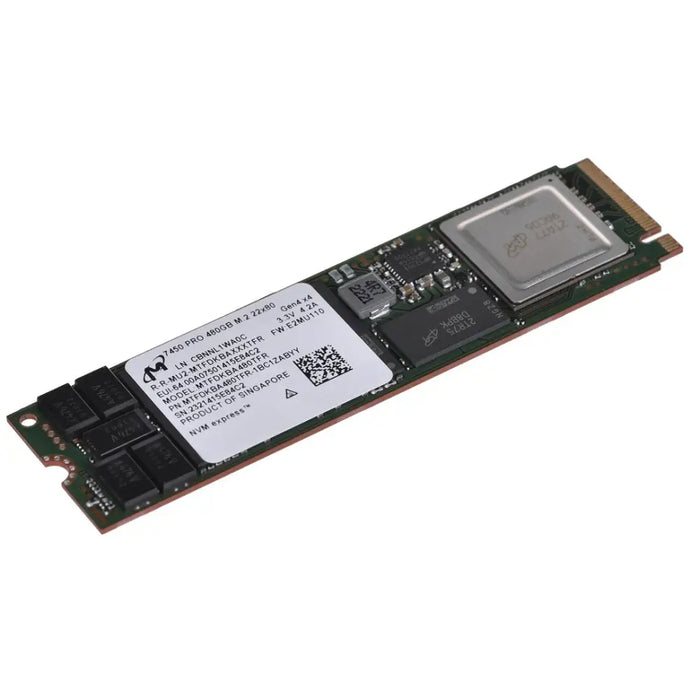 SSD Micron 7450 PRO 480GB M.2 (22x80) NVMe PCI 4.0
