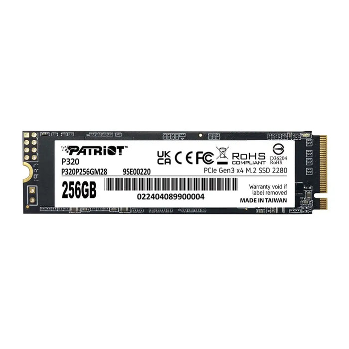 SSD PATRIOT VIPER P320 M.2 PCI-Ex4 NVMe 256GB 2.2GB/S
