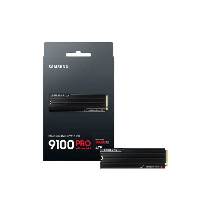 SSD SAMSUNG 9100 PRO 4TB PCIe 5.0 NVMe M.2 Type 2280