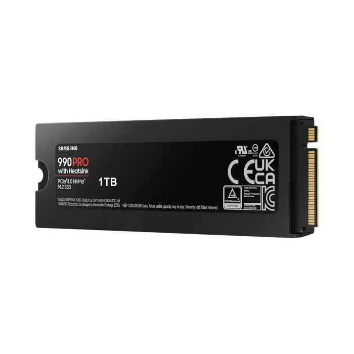 SSD SAMSUNG 990 PRO с Heatsink 1TB M.2 Type 2280 MZ-V9P1T0GW