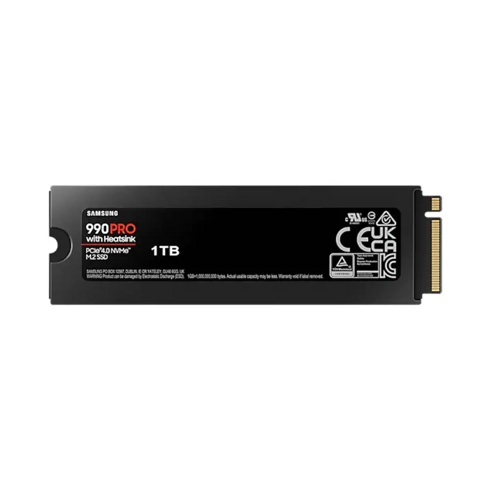 SSD SAMSUNG 990 PRO с Heatsink 1TB M.2 Type 2280 MZ-V9P1T0GW