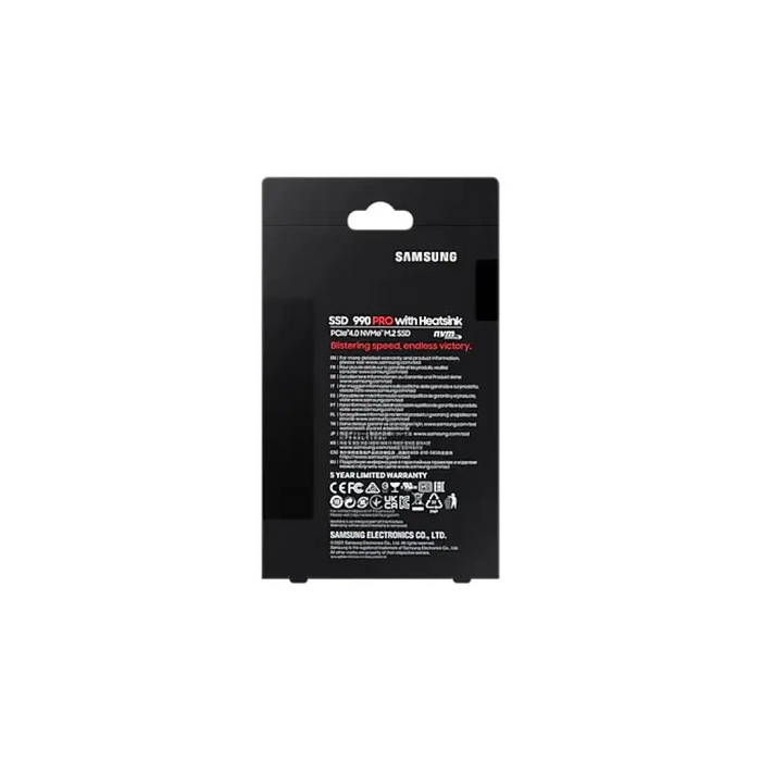 SSD SAMSUNG 990 PRO с Heatsink 1TB M.2 Type 2280 MZ-V9P1T0GW