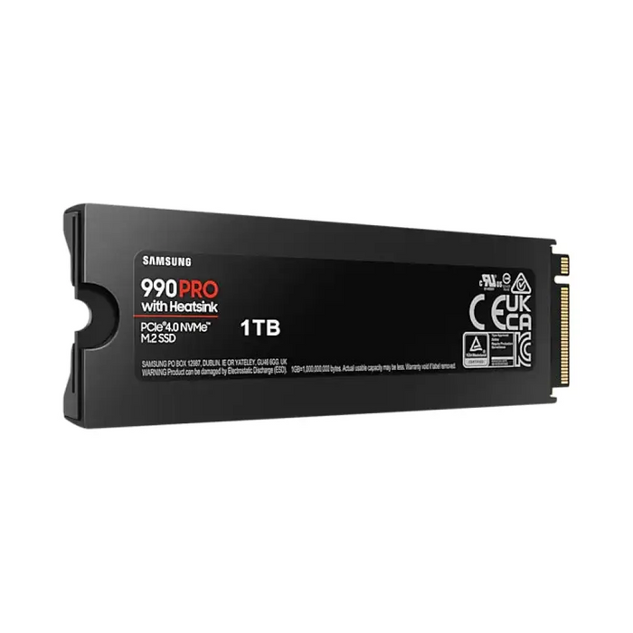 SSD SAMSUNG 990 PRO с Heatsink 1TB M.2 Type 2280 MZ-V9P1T0GW