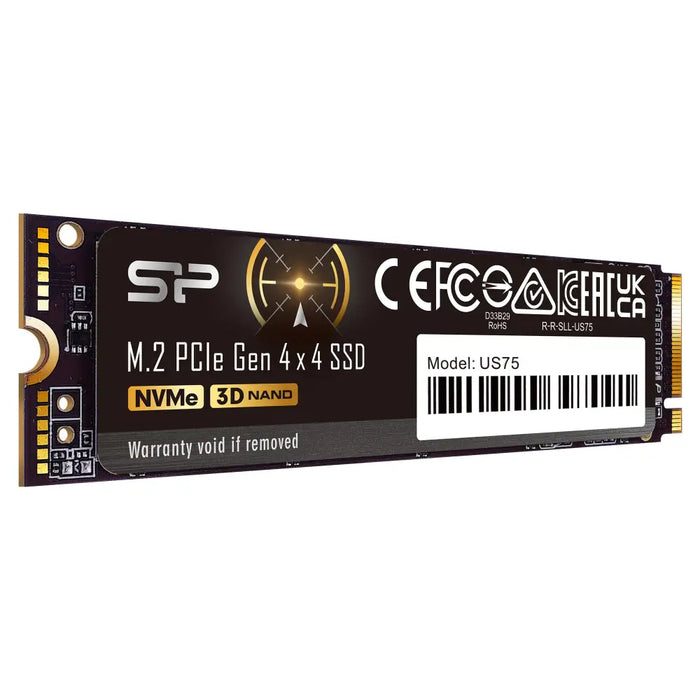 SSD Silicon Power US75 1TB M.2-2280 PCIe Gen 4x4 NVMe