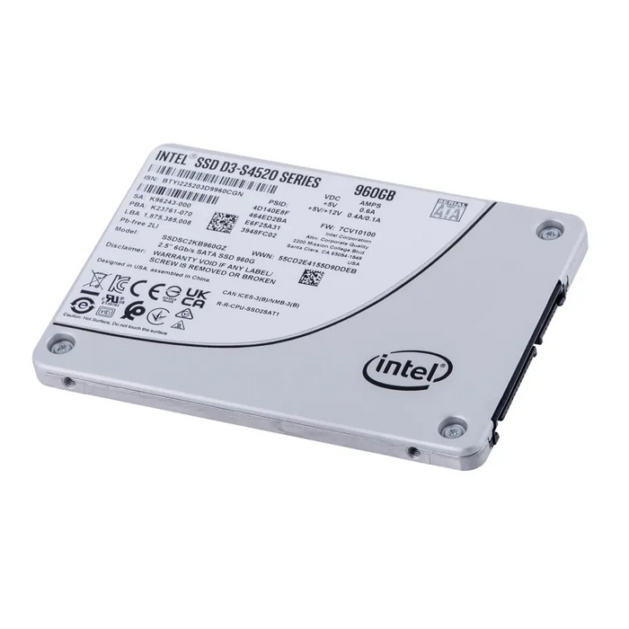 SSD Solidigm (Intel) S4520 960GB SATA 2.5’’ SSDSC2KB960GZ01