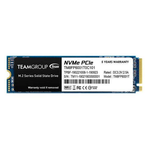 SSD Team Group MP33 M.2 2280 1TB PCI-e 3.0 x4 NVMe
