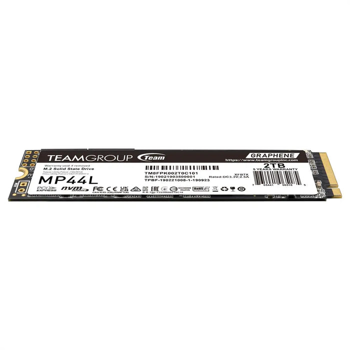 SSD Team Group MP44L M.2 2280 NVMe 2TB PCI-e 4.0 x4