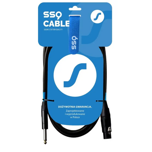 SSQ кабел XZJM5 - Jack mono - XLR женски кабел 5 метра