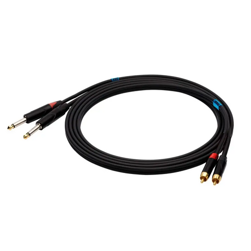 SSQ RCAJM1 SS-1427 Кабел 2x RCA - 2x Jack Mono 6,3 mm 1 m