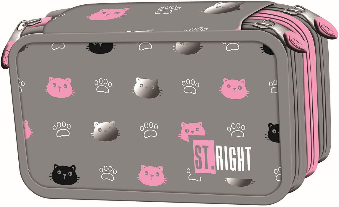 Несесер с пособия St. Right Kitty Paw - 3 ципа