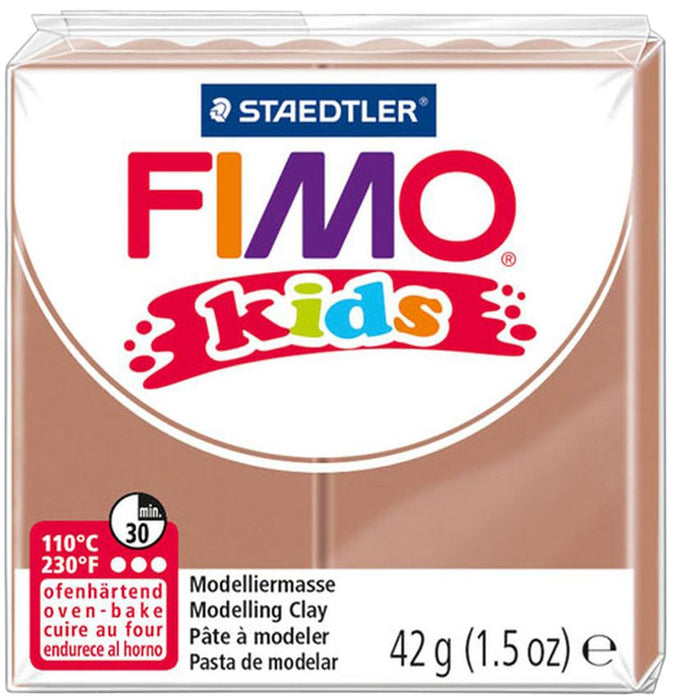 Полимерна глина Staedtler Fimo Kids - Светлокафява