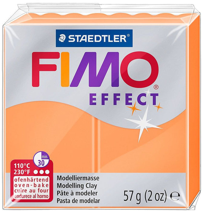 Полимерна глина Staedtler Fimo Effect - 57 g, оранжева