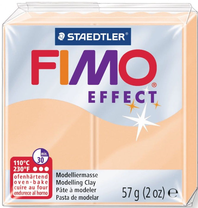 Полимерна глина Staedtler Fimo Effect - 57g, праскова