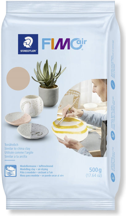 Глина Staedtler Fimo - Air basic 8100, 500g, телесен цвят