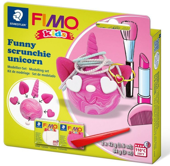 Комплект полимерна глина Staedtler Fimo Kids - Еднорог