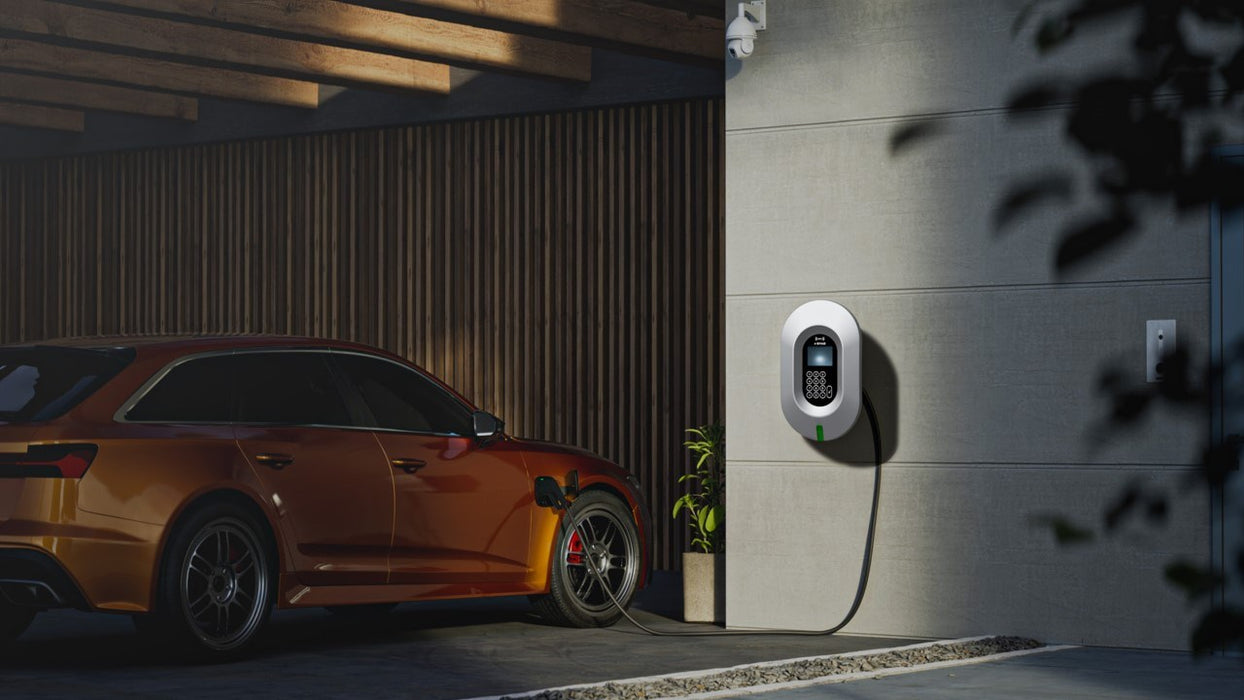 STAG EV STAG-EV-WB-11KW - Зарядно устройство за автомобилен акумулатор 230/400 V AC (LN / LL), 3-фазно Графит, Бяло (без кабел за зареждане/230V)