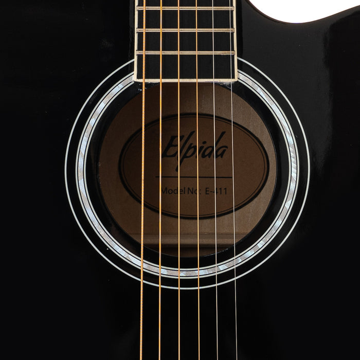 АКУСТИЧНА КИТАРА ELPIDA E411B BLACK