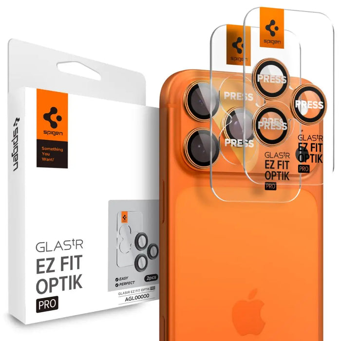 Стъклен протектор Spigen Optik Pro Camera Lens за iPhone 16