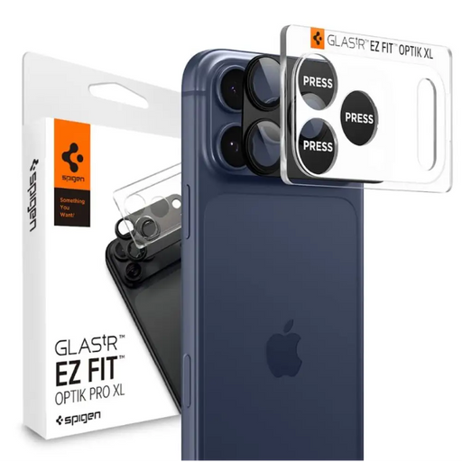 Стъклен протектор Spigen Optik Pro XL за камера за iPhone