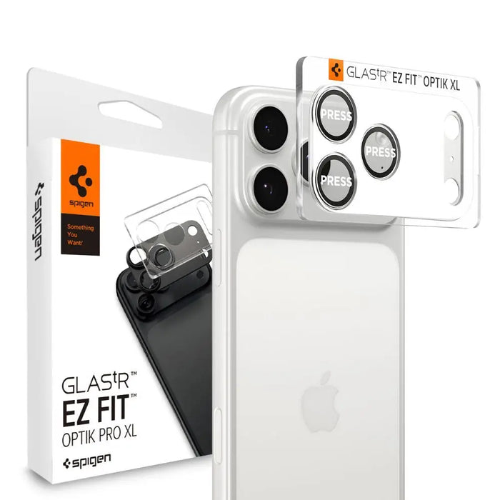Стъклен протектор Spigen Optik Pro XL за камера за iPhone