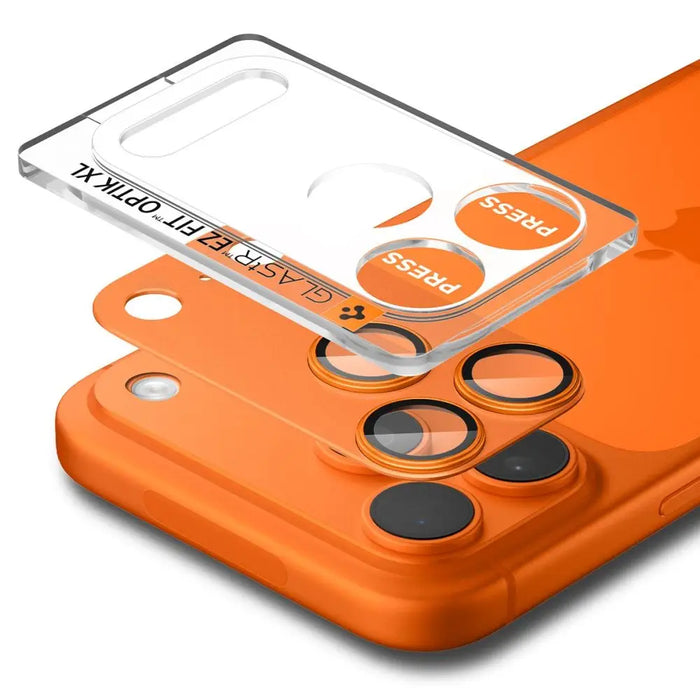Стъклен протектор Spigen Optik Pro XL за камера за iPhone