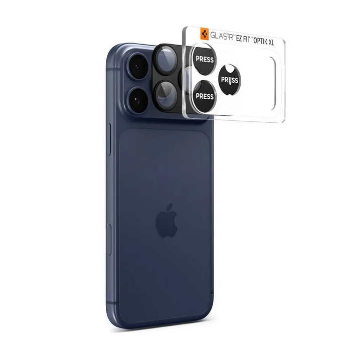 Стъклен протектор Spigen Optik Pro XL за камера за iPhone
