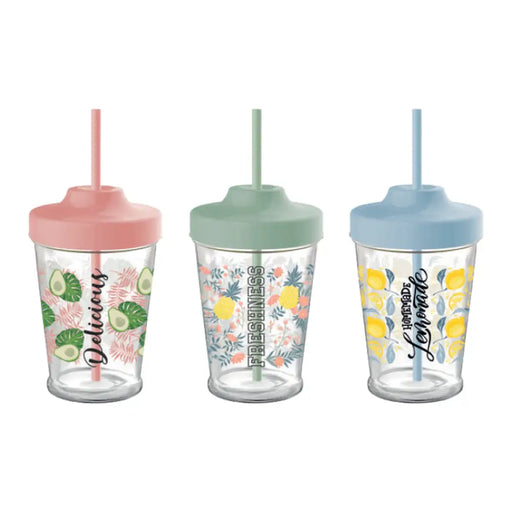 СТЪКЛЕНА ЧАША ЗА СМУТИ 450 ML HORECANO