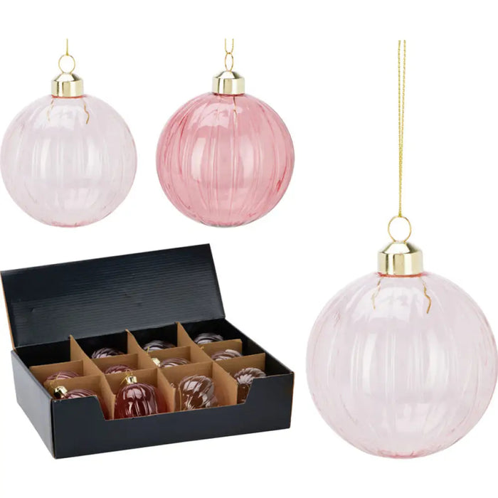 СТЪКЛЕНА КОЛЕДНА ТОПКА ABR410020