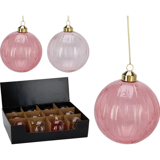 СТЪКЛЕНА КОЛЕДНА ТОПКА ABR410120