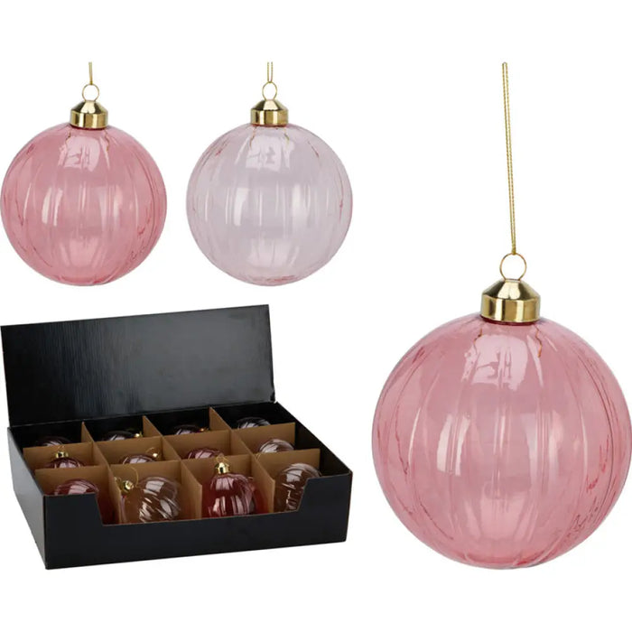 СТЪКЛЕНА КОЛЕДНА ТОПКА ABR410120