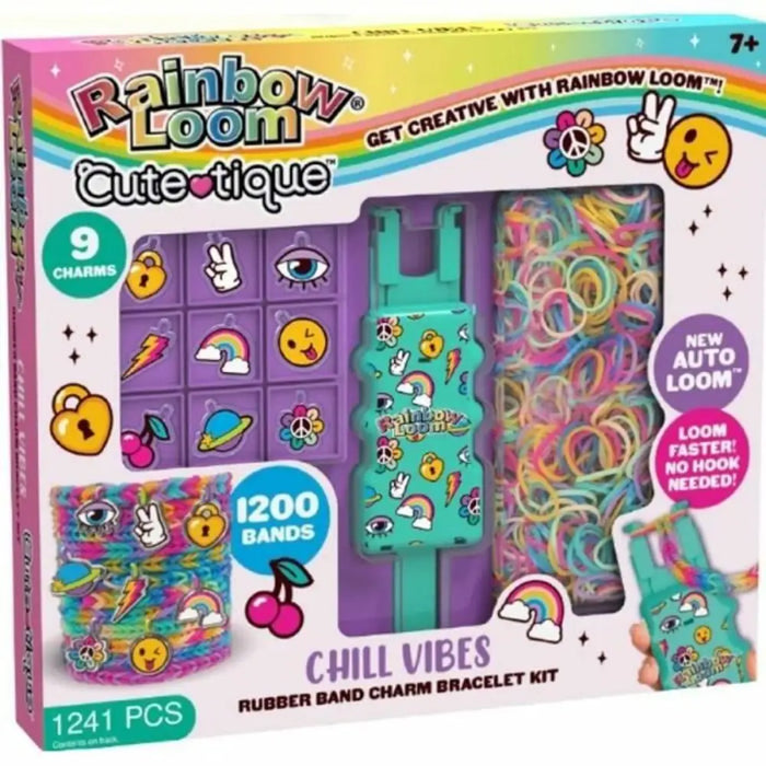 Стъклени мъниста Bandai Rainbow Loom Cute Tique