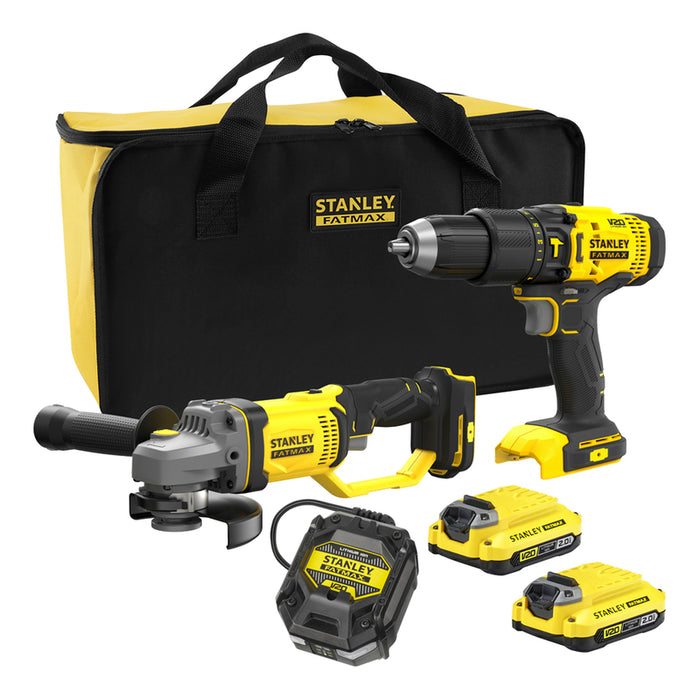 АКУМУЛАТОРЕН КОМПЛЕКТ STANLEY SFMCK471D2S-QW 18 V, БРОЙ БАТЕРИИ 2