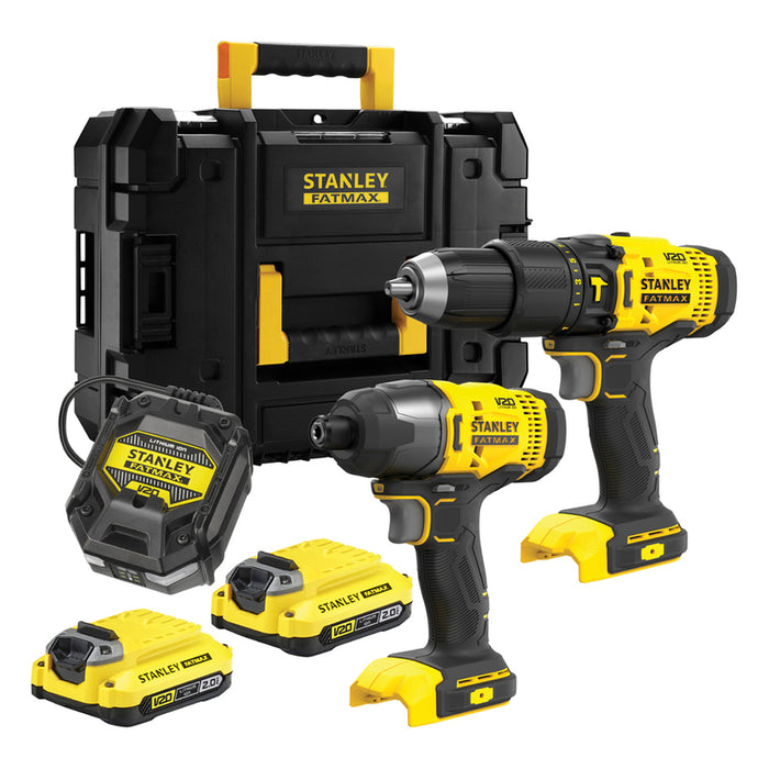 АКУМУЛАТОРЕН КОМПЛЕКТ STANLEY SFMCK465D2T-QW 18 V, БРОЙ БАТЕРИИ 2, КУФАР