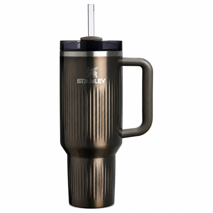 Термо чаша STANLEY Quencher H2.O Fluted 1.18L GunMetal Shine