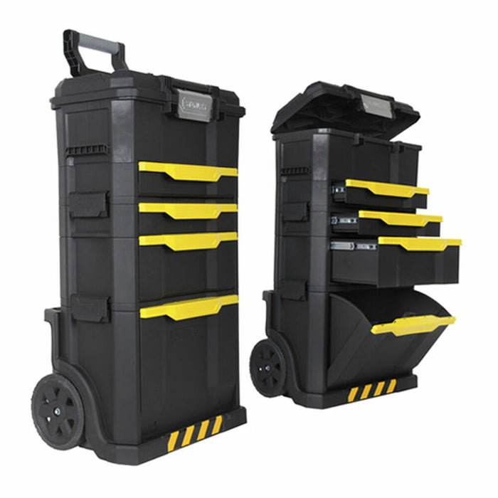 Количка за инструменти Stanley 86,6 x 48,8 x 34,8 cm Пластмаса Кутия за Инструменти