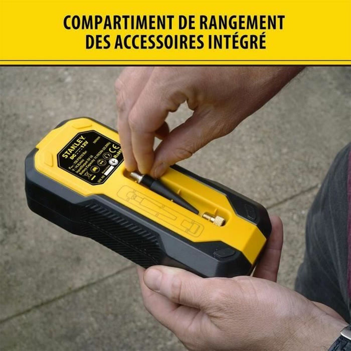 2 в 1 акумулаторна помпа за вакуум и надуване Stanley 12 L/MIN
