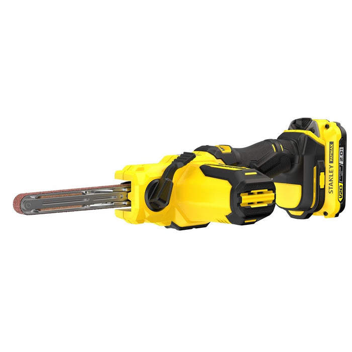 Лентова шлифовъчна машина Stanley SFMCE210D2K-QW