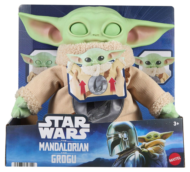 Интерактивна плюшена играчка Star Wars - Grogu Pick-Me-Up