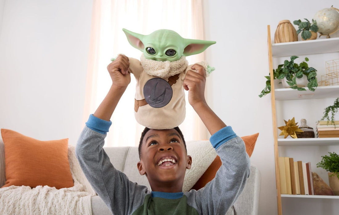 Интерактивна плюшена играчка Star Wars - Grogu Pick-Me-Up