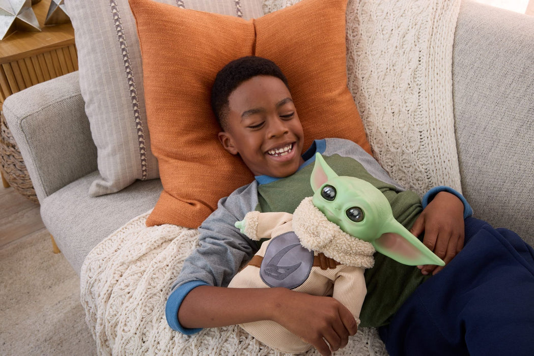 Интерактивна плюшена играчка Star Wars - Grogu Pick-Me-Up
