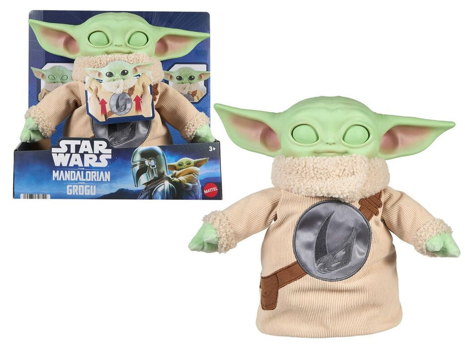 Интерактивна плюшена играчка Star Wars - Grogu Pick-Me-Up