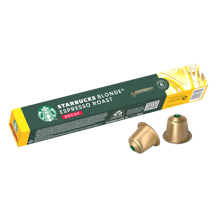 КАФЕ STARBUCKS BL.ESP.ROAST DECAFF 12БР