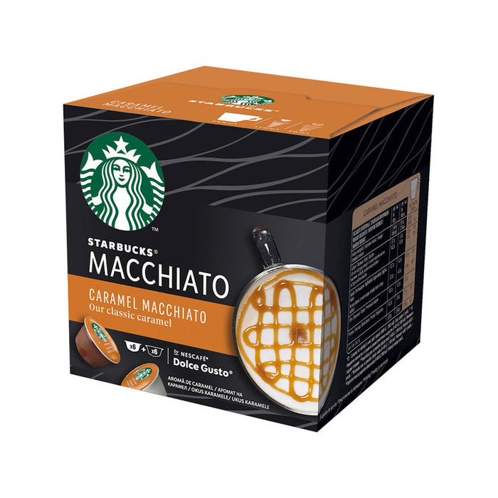 КАФЕ STARBUCKS CARAMEL MACCHIATO 12БР.
