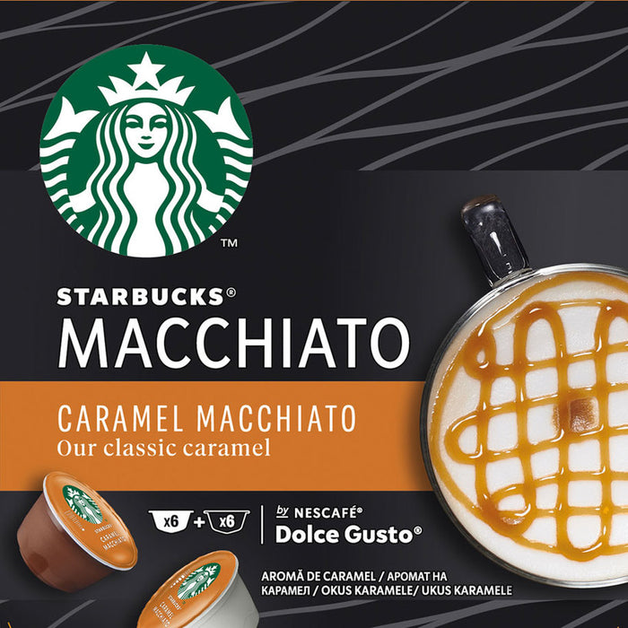 КАФЕ STARBUCKS CARAMEL MACCHIATO 12БР.