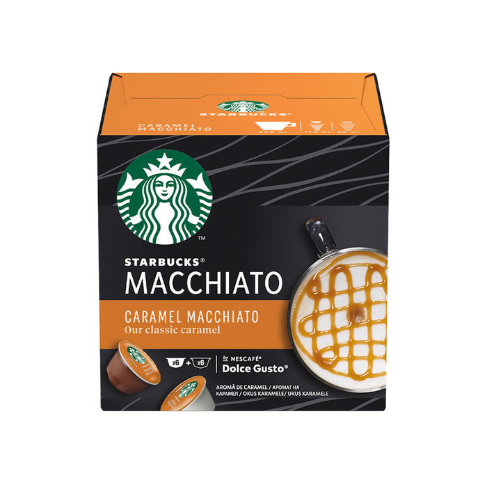 КАФЕ STARBUCKS CARAMEL MACCHIATO 12БР.