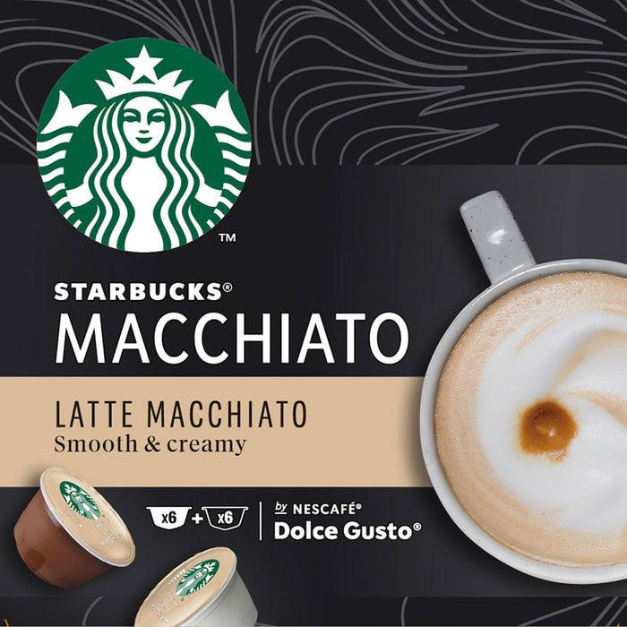 КАФЕ STARBUCKS LATTE MACCHIATO 12БР.