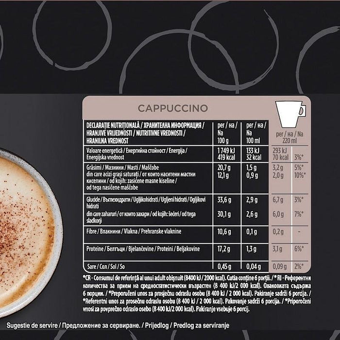 Кафе STARBUCKS WHITE CAPPUCCINO CAPS